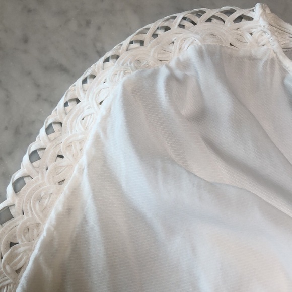 Sold! Cute Lightweight Top with Lattice Sleeve - Picture 6 of 7